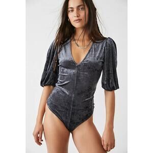 Free People Womens Size Small Sunflower Seed Don't You Wish Bodysuit NWT